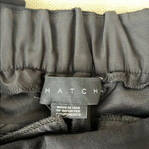 HATCH Maternity Black Elastic Waist Suit Pant